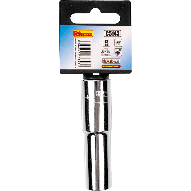 Nasadka 1/2" długa 12-kątna CR-V 22 mm | C5152 - Centrum Techniczne Gałązka