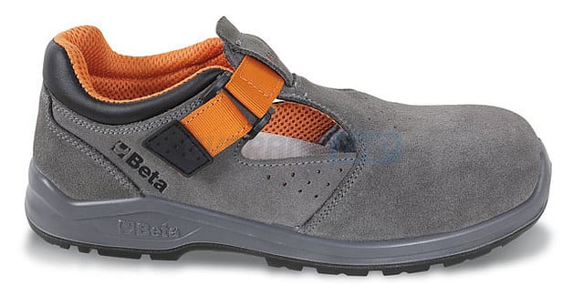 Sandały robocze BETA 7216SN Suzuka S1P SRC – bezpieczne i perforowane obuwie BHP | 7216SN/39 ////