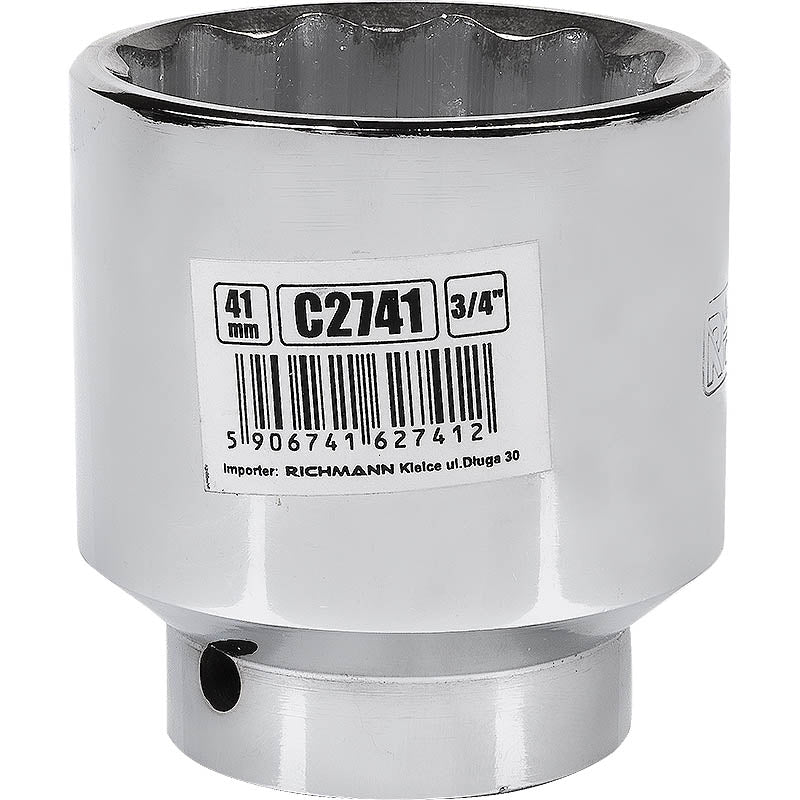 Nasadka 3/4" krótka 12-kątna CR-V 17 mm | C2717 - Centrum Techniczne Gałązka