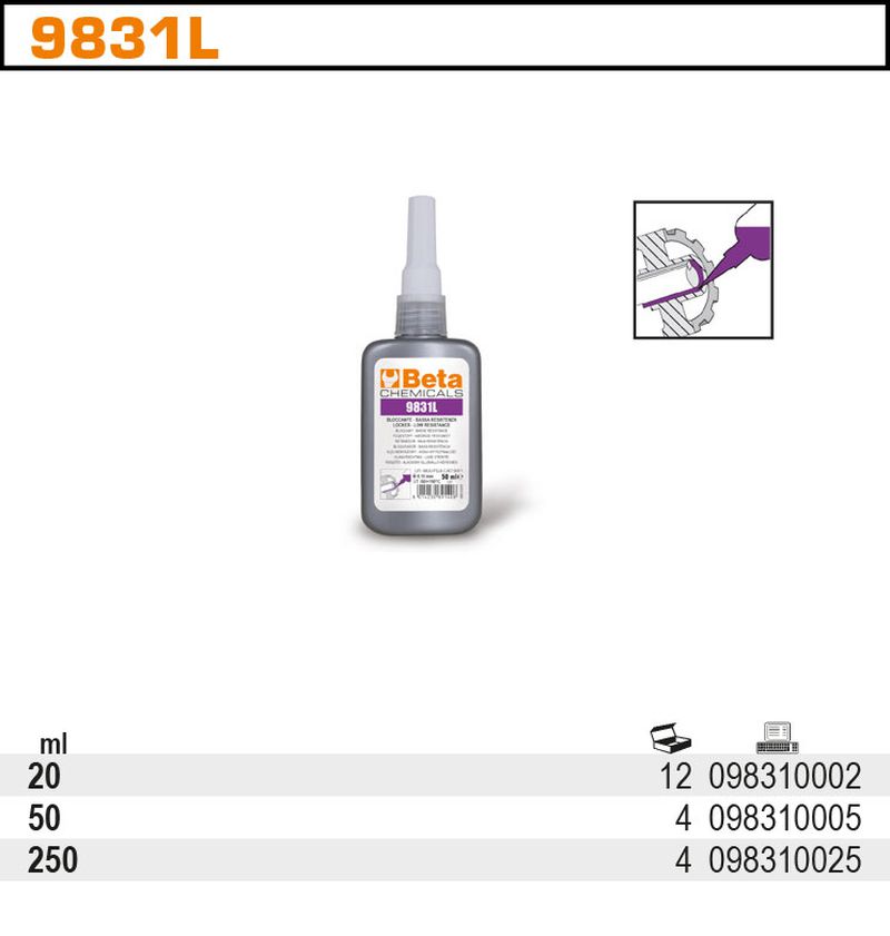 Klej montażowy o małej sile łączenia 20ml | 9831L/20B - Centrum Techniczne Gałązka