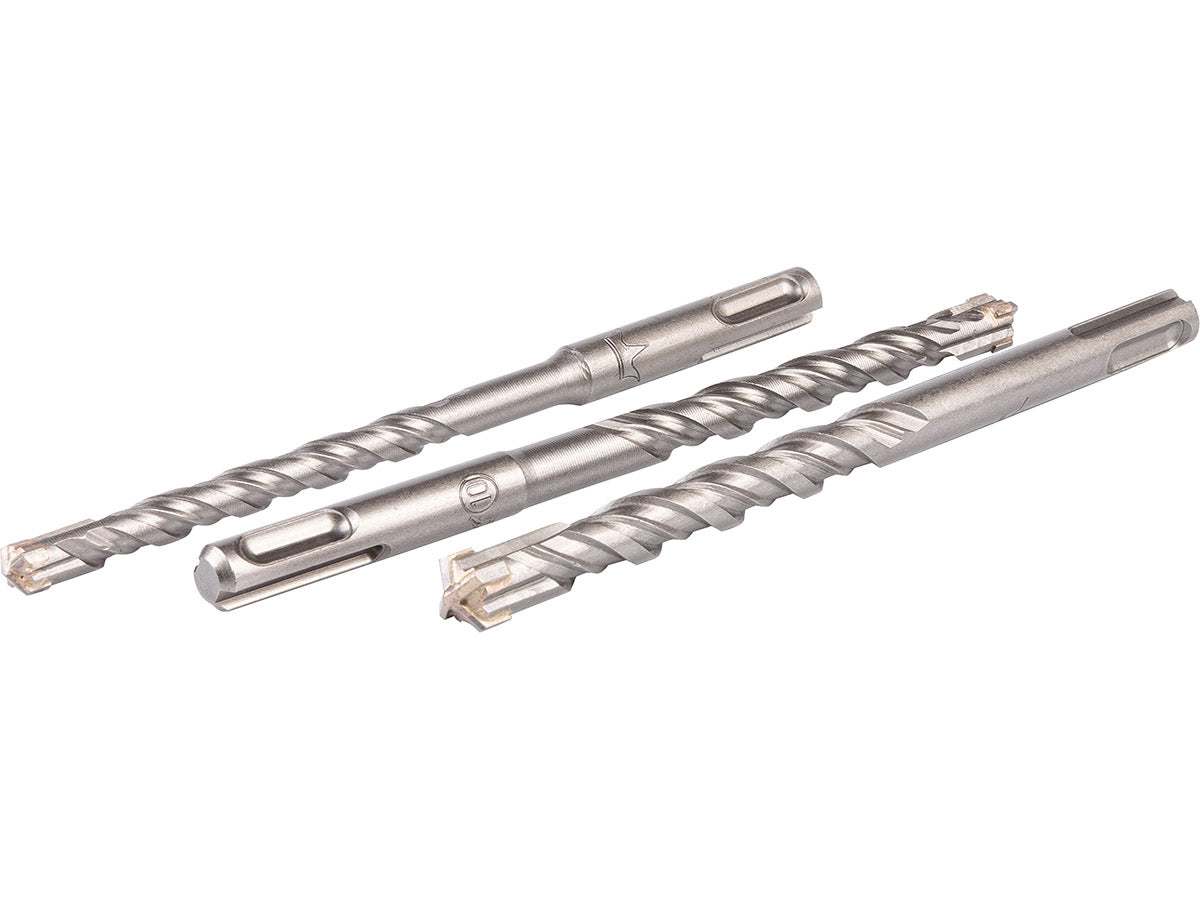 Wiertła do betonu sds+ 5-12mm 7 elem. x4 metalowe pudełko | C9690 - Centrum Techniczne Gałązka