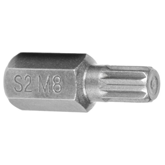 Grot bit 10 mm spline 6x30 | C3242 - Centrum Techniczne Gałązka