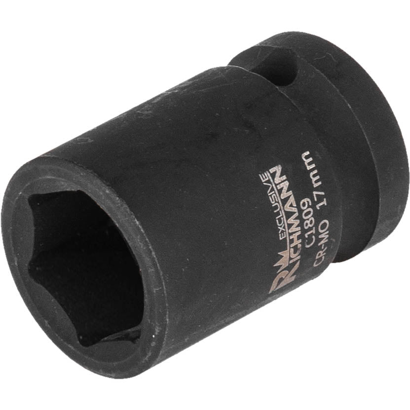 Nasadka 1/2" udarowa krótka 6-kątna metryczna Cr-Mo 18 mm | C1810 - Centrum Techniczne Gałązka
