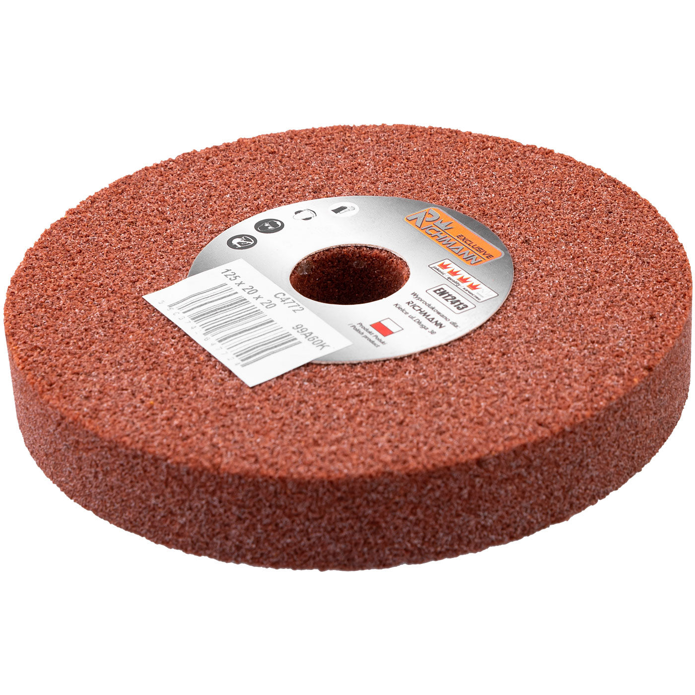 Ściernica ceramiczna czerwona 125x20x20mm | C4772 - Centrum Techniczne Gałązka