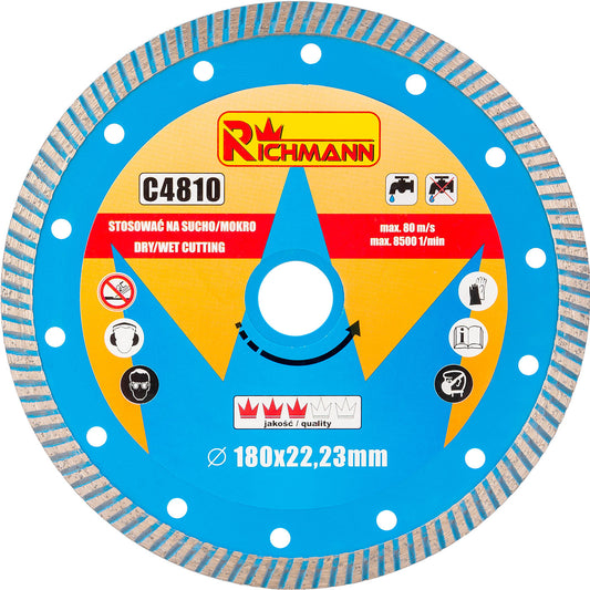 Tarcza diam. turbo 180mm | C4810 - Centrum Techniczne Gałązka