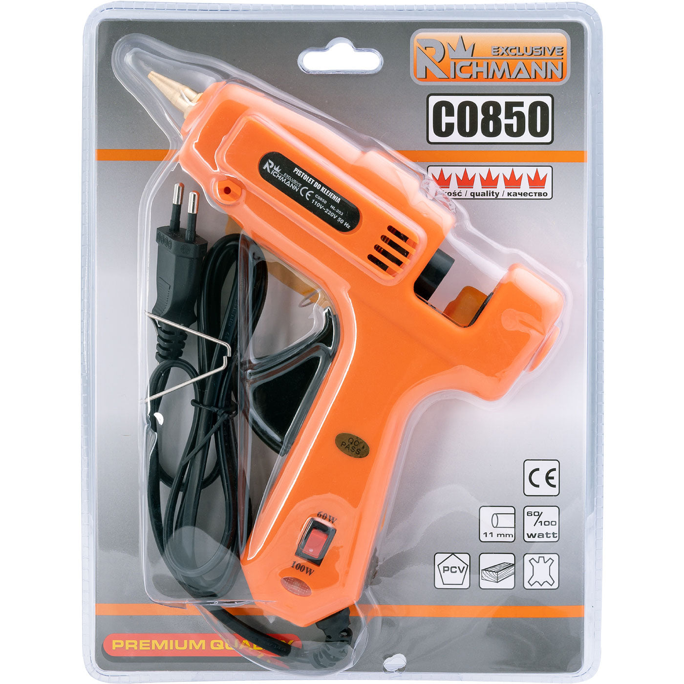 Pistolet do kleju na gorąco 60/100w | C0850 - Centrum Techniczne Gałązka