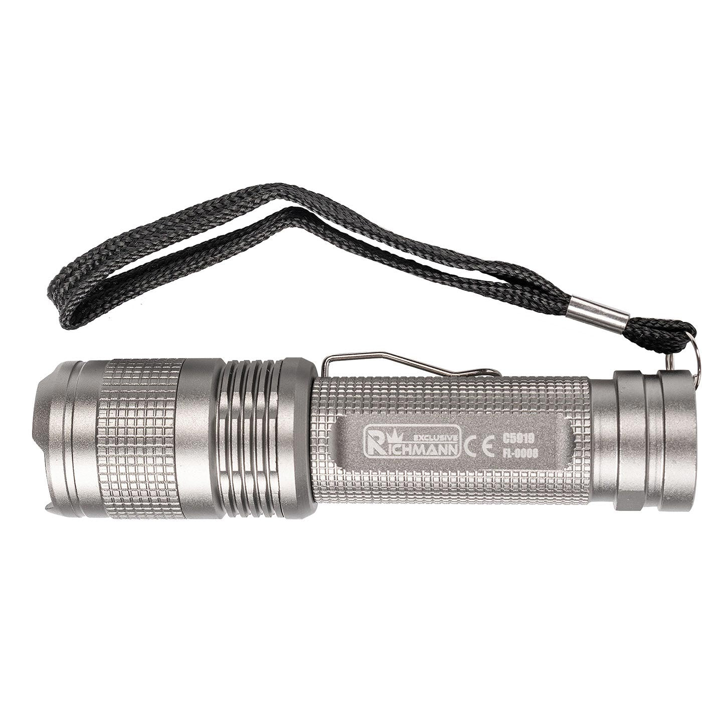 Latarka mini aluminiowa 1w cree led 105 mm kieszonkowa | C5919 - Centrum Techniczne Gałązka