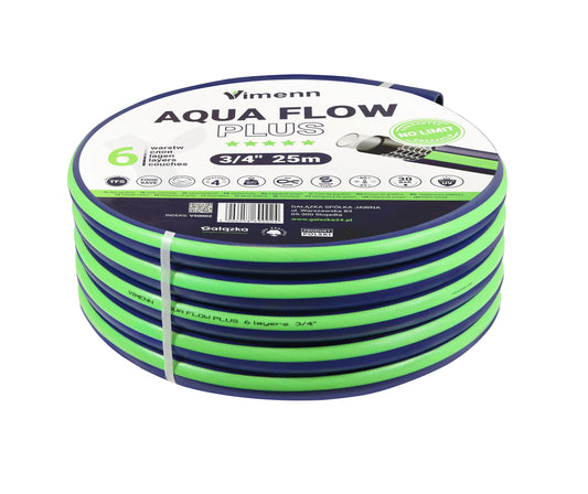 Wąż ogrodowy AQUA FLOW PLUS 3/4"-25m | V50002