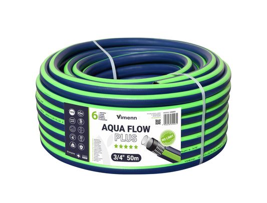 Wąż ogrodowy AQUA FLOW PLUS 3/4"-50m | V50003