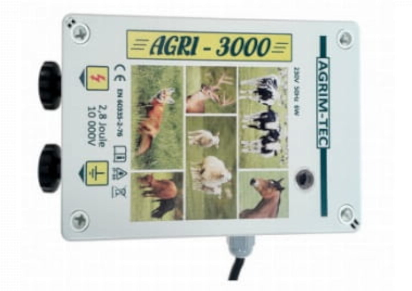 Elektryzator pastuch AGRI-3000 1,8J sieciowy 230V | 1004PL