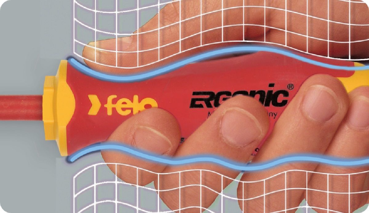 Zestaw 6 wkrętaków VDE z rękojeścią ERGONIC i magnetyzer | 41396199