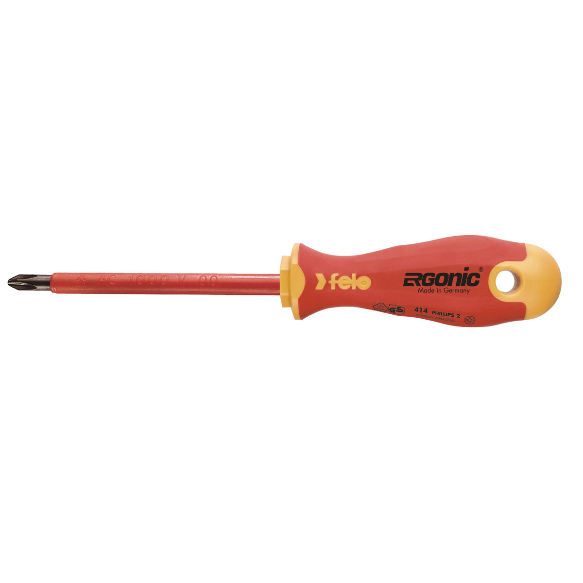 Wkrętak krzyżowy VDE PH 0 z rękojeścią ERGONIC | 41400190
