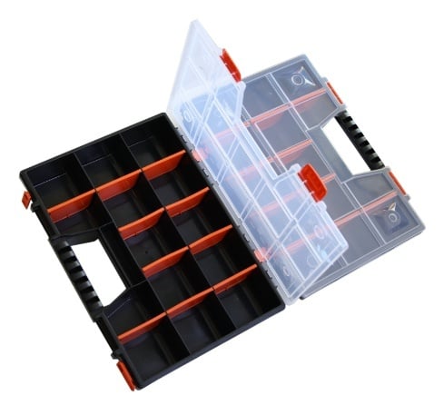 Organizer podwójny 130x90x390mm 16" | C1257 - Centrum Techniczne Gałązka