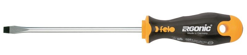 Wkrętak płaski 6,5 x 1,2 z rękojeścią ERGONIC | 40065510