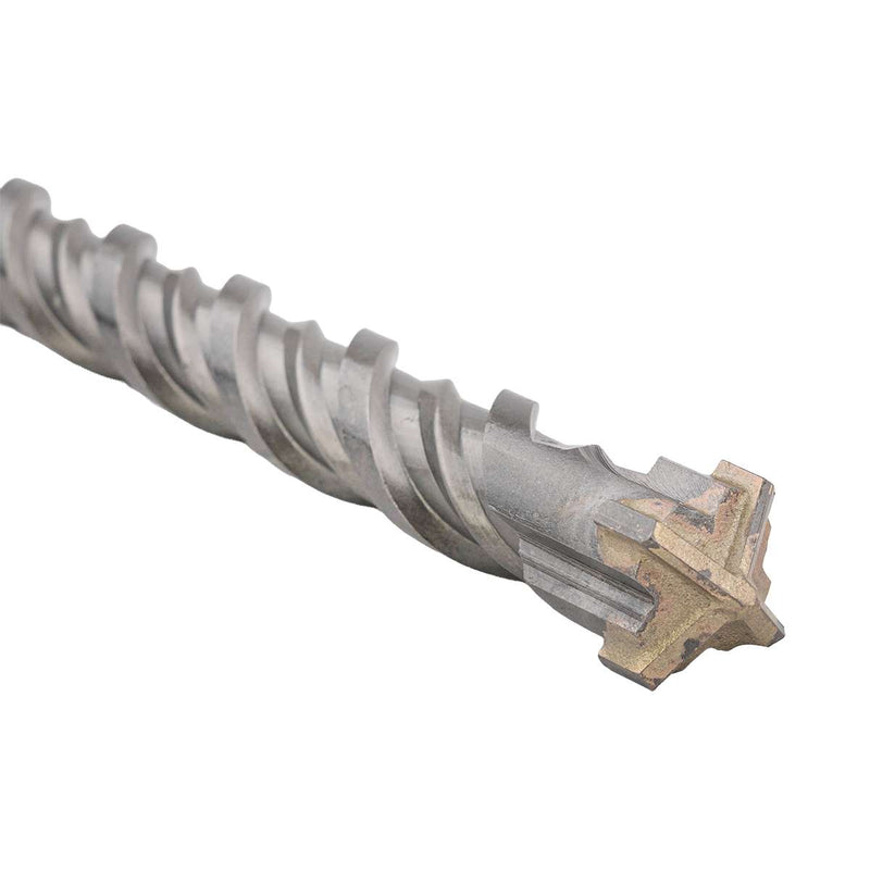 Wiertło SDS-MAX 14x1000mm z głowicą X4 do szybkiego i precyzyjnego wiercenia w zbrojonym betonie | C8809