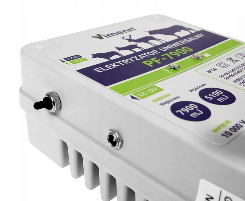 ELEKTRYZATOR PASTUCH ELEKTRYCZNY UNIWERSALNY 230V 12V | PF-7900
