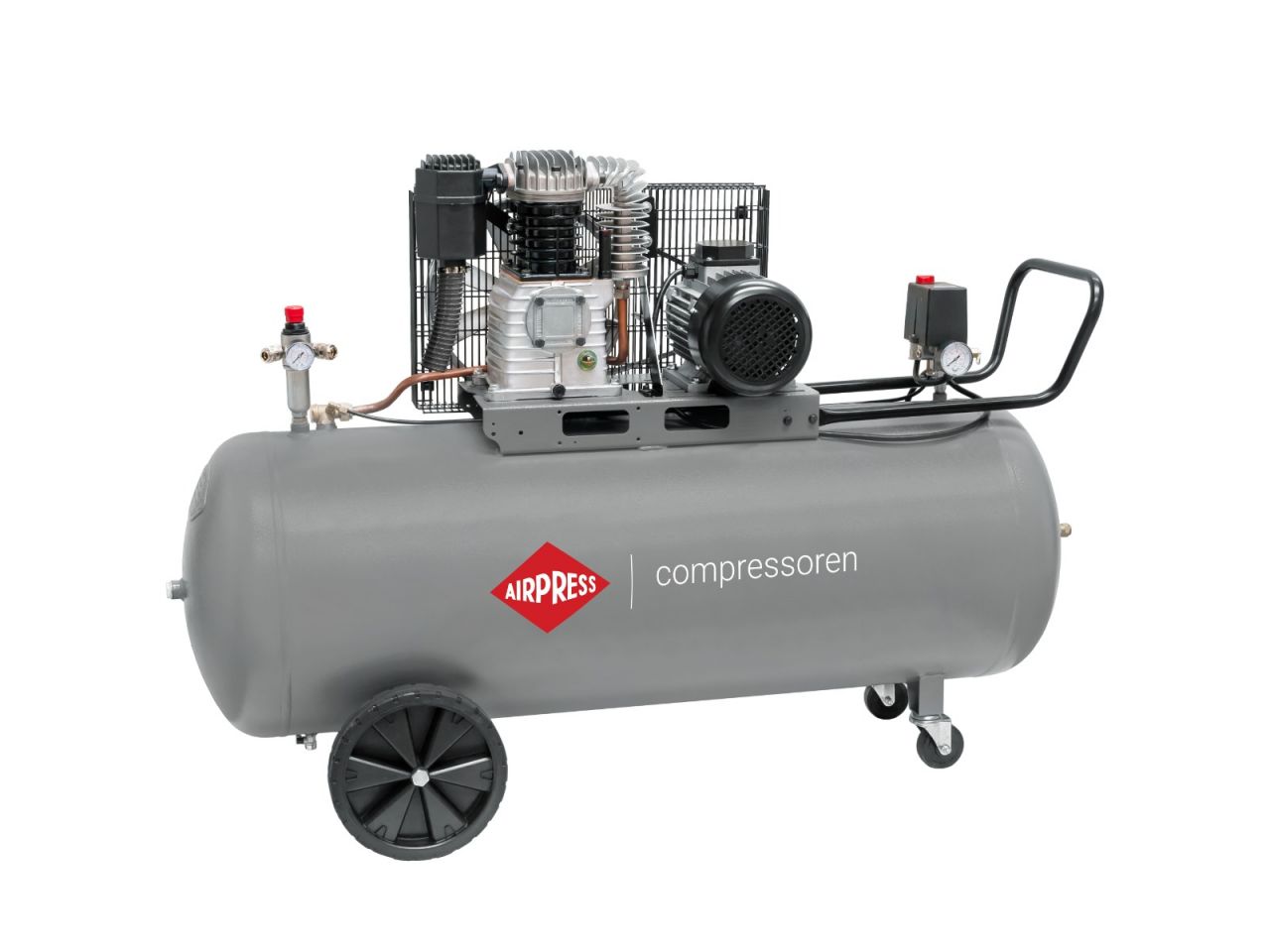 HK425-200 Sprężarka kompresor 200l dwutłokowy 317 l/min 10bar 400V. | 360563 - Centrum Techniczne Gałązka