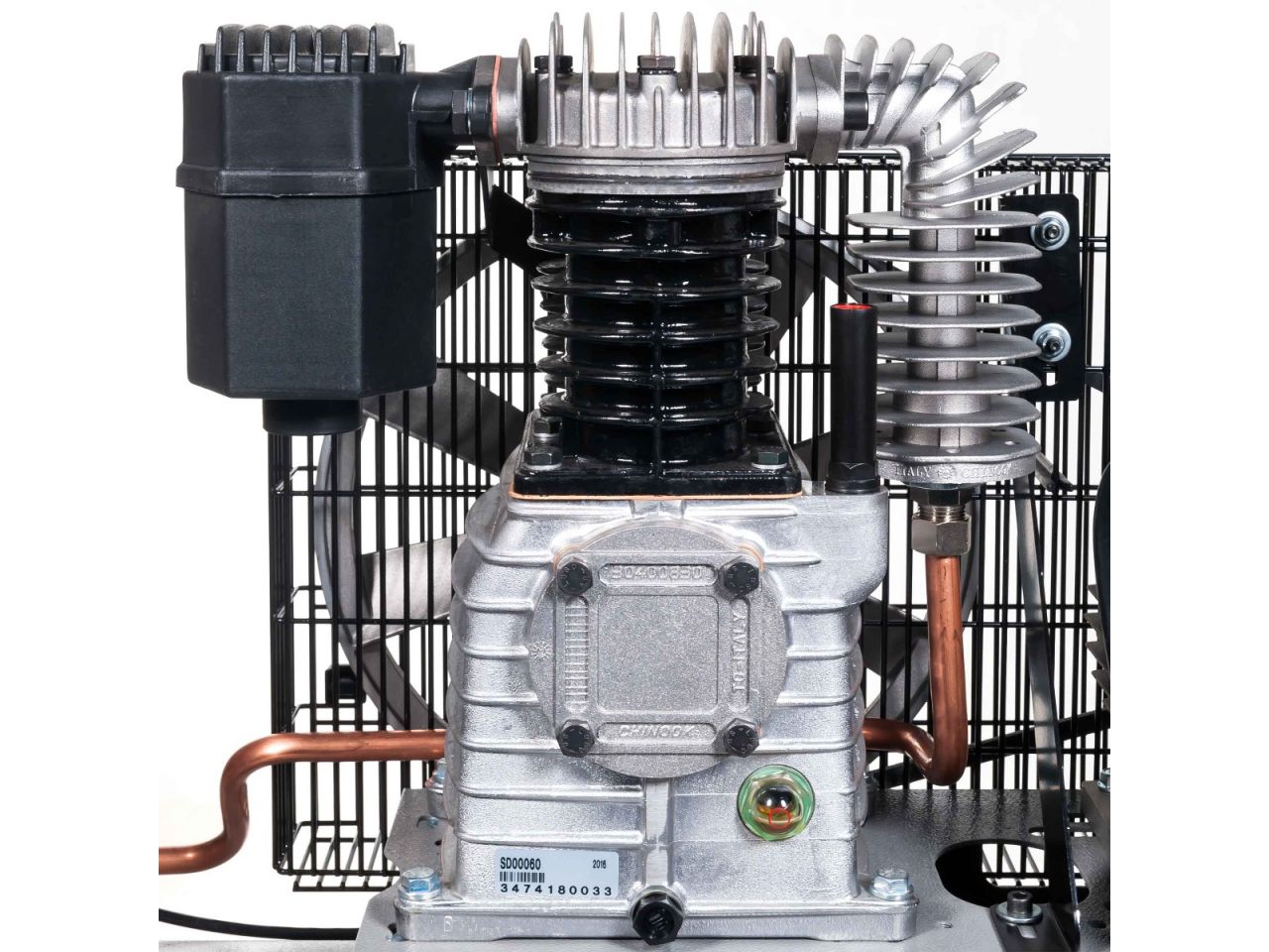 HL425-150 Sprężarka kompresor 150l dwutłokowy 317l/min 10bar 230V. | 360567 - Centrum Techniczne Gałązka
