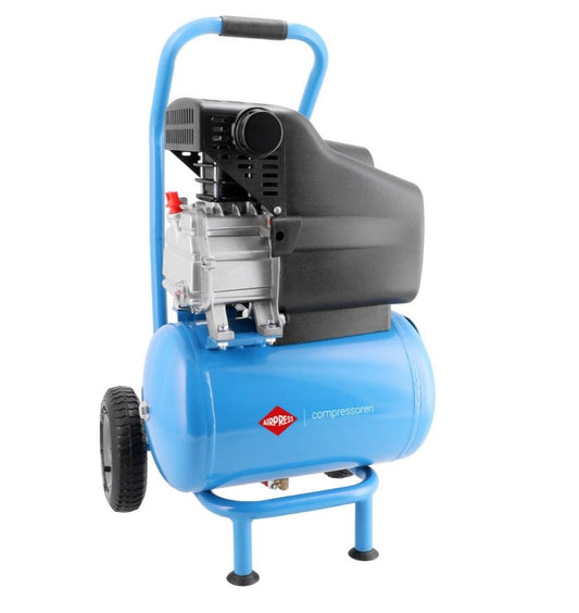 HL260-16 Sprężarka kompresor 16l na kołach 231 l/min 8bar 230V | 36863 - Centrum Techniczne Gałązka