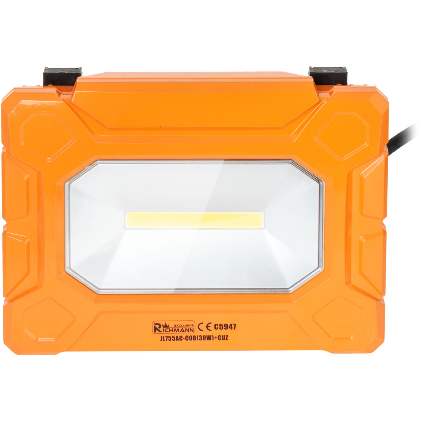 Lampa halogenowa 30w cob-led, 3000 lm, ip54, 2x230v, 2 x usb | C5947 - Centrum Techniczne Gałązka