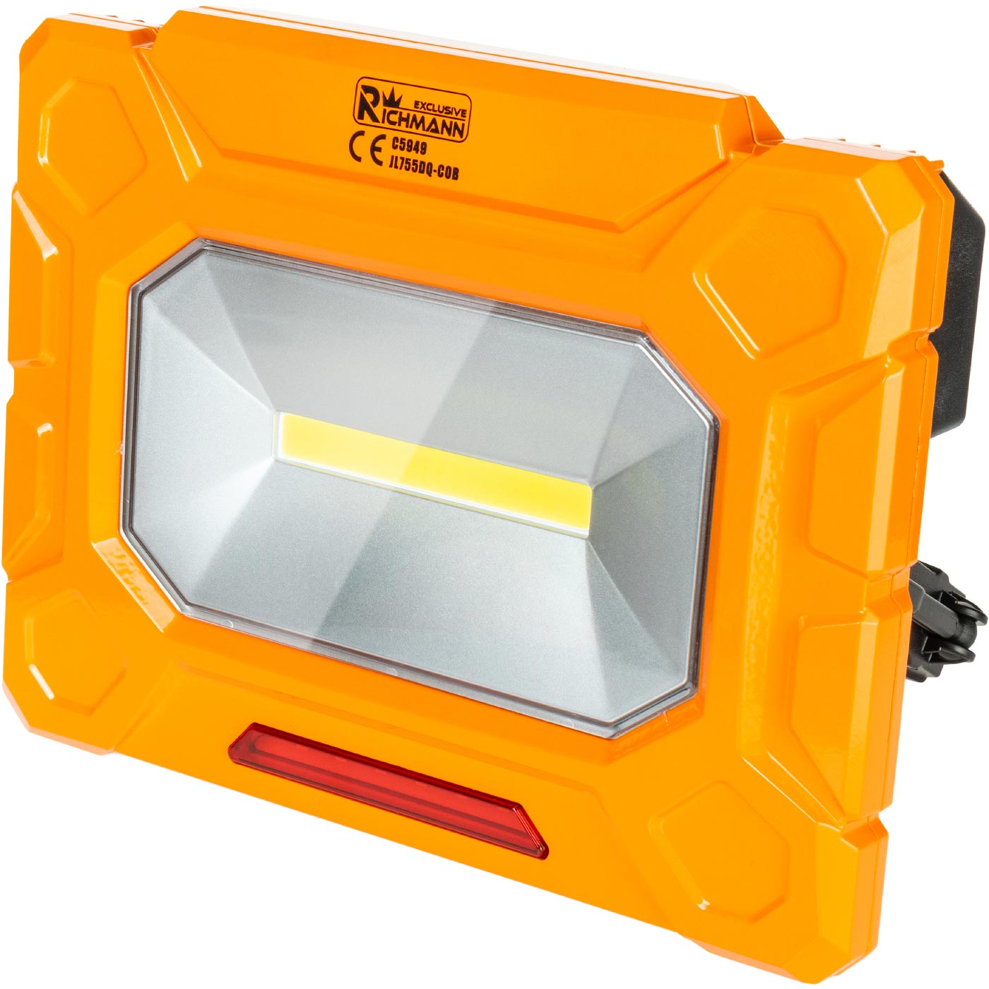 Lampa halogenowa akumulatorowa 20w cob-led, funkcja rozruchu, ip54, 2 x usb | C5949 - Centrum Techniczne Gałązka