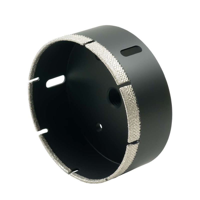 Wytrzymała otwornica diamentowa 120mm M14 przeznaczona do twardego gresu | C4847