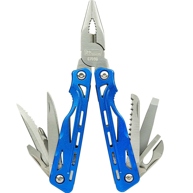 Kompaktowy multitool 160mm 14 elementów - do warsztatu i na wyprawy | C7596
