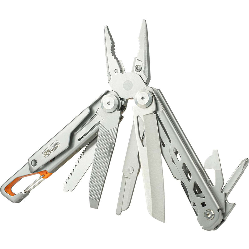 Uniwersalny multitool 170mm 15el. narzędzie wielofunkcyjne ze stali do EDC i turystyki | C7598