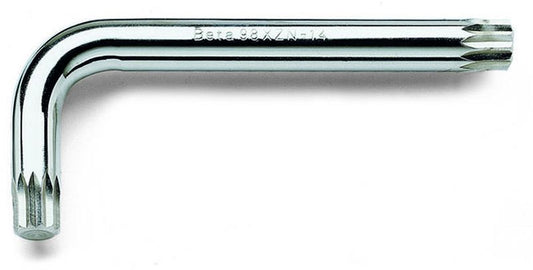 Klucz trzpieniowy kątowy XZN 14 mm narzędzie do śrub wieloklinowych solidny warsztatowy| 98XZN/M14