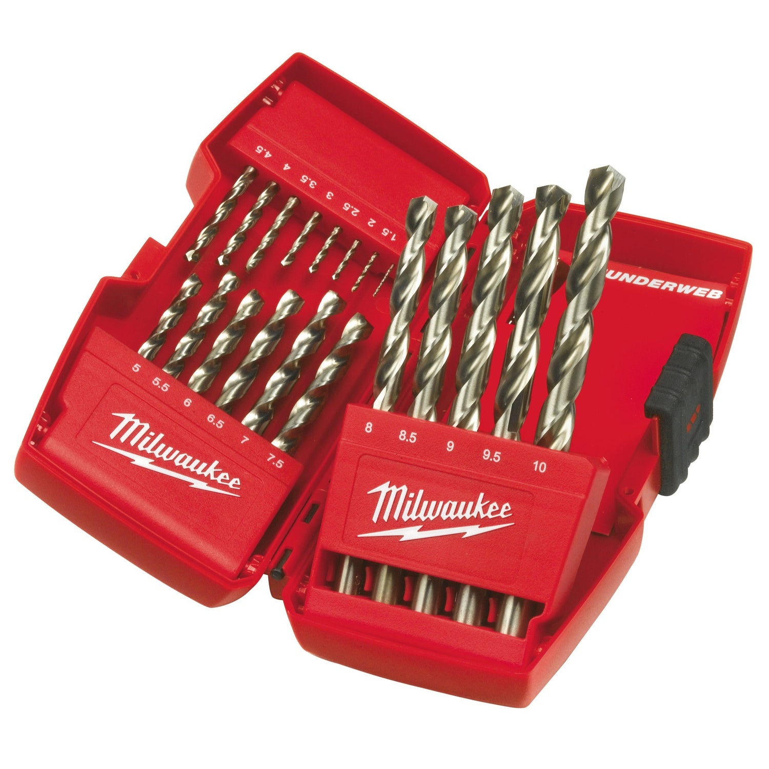 Zestaw wierteł THUNDERWEB do metalu /1-10mm/ 19szt. | 4932352374 - Centrum Techniczne Gałązka