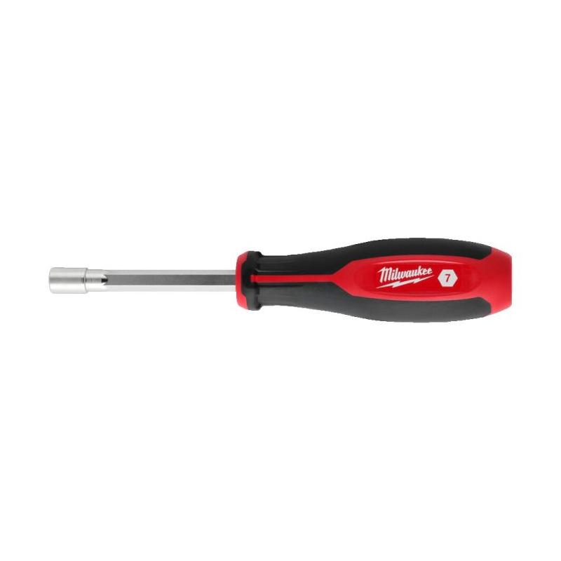 Magnetyczny klucz nasadowy Hollowcore 7 mm posiadający przelotową konstrukcję do długich śrub | 4932479887