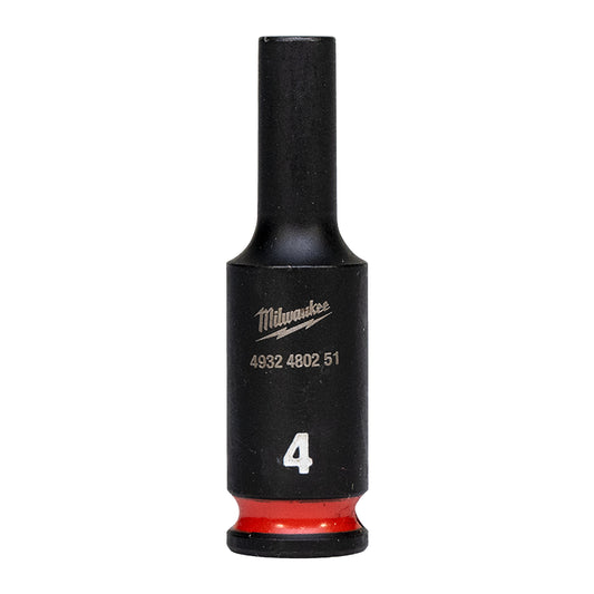 Nasadka udarowa SHOCKWAVE IMPACT DUTY długa shw 1/4" 4mm | 4932480251 - Centrum Techniczne Gałązka