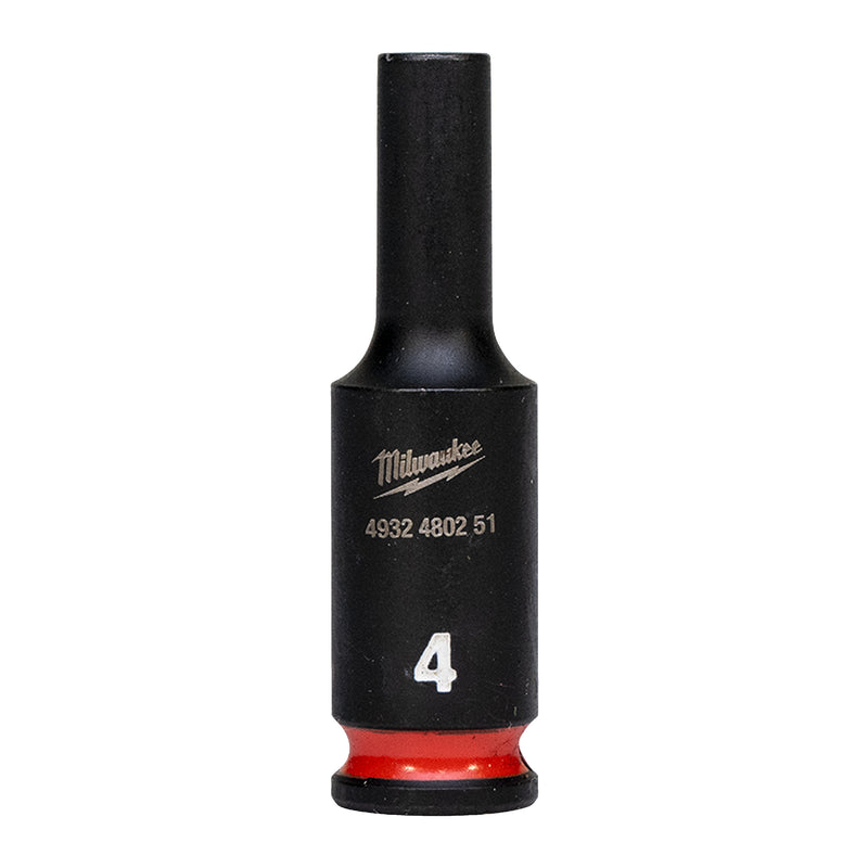 Nasadka udarowa SHOCKWAVE IMPACT DUTY długa shw 1/4" 4mm | 4932480251 - Centrum Techniczne Gałązka