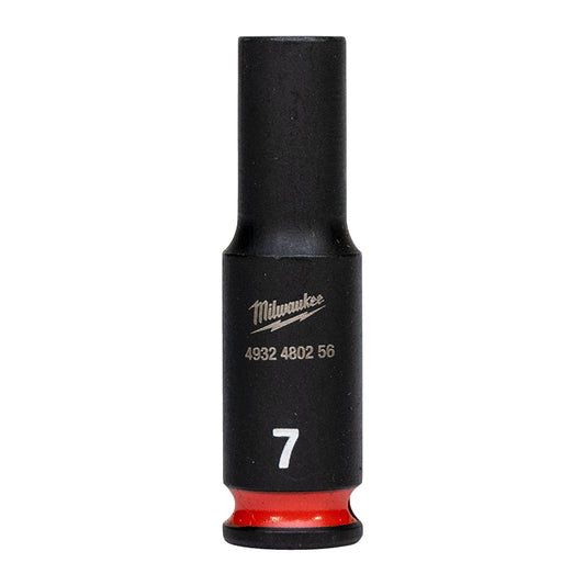 Nasadka udarowa SHOCKWAVE IMPACT DUTY długa shw 1/4" 7 mm | 4932480256 - Centrum Techniczne Gałązka