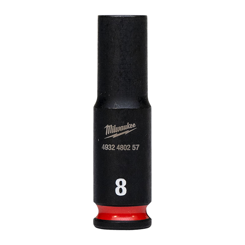 Nasadka udarowa SHOCKWAVE IMPACT DUTY długa shw 1/4" 8 mm | 4932480257 - Centrum Techniczne Gałązka