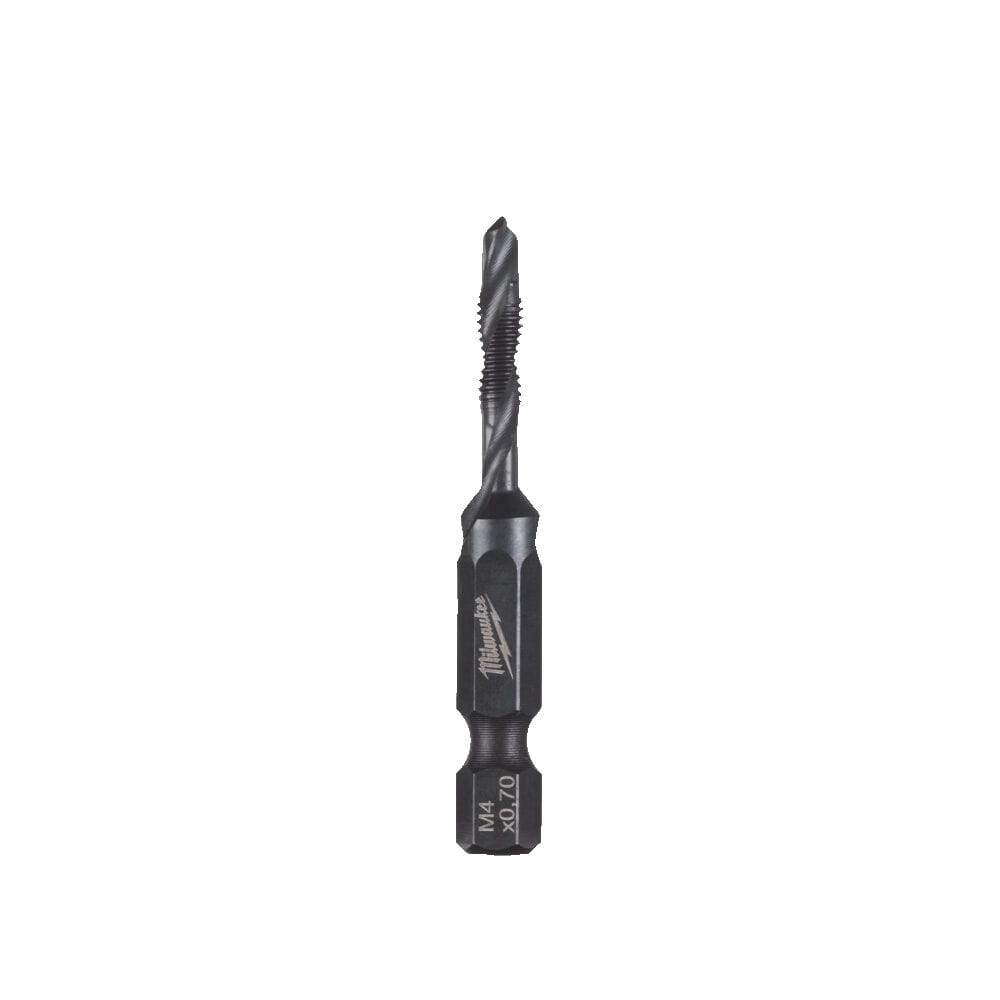 Kombi gwintownik HSS-G M4x52mm 1/4 hex, precyzyjne wiercenie i gwintowanie w metalu | 4932498262