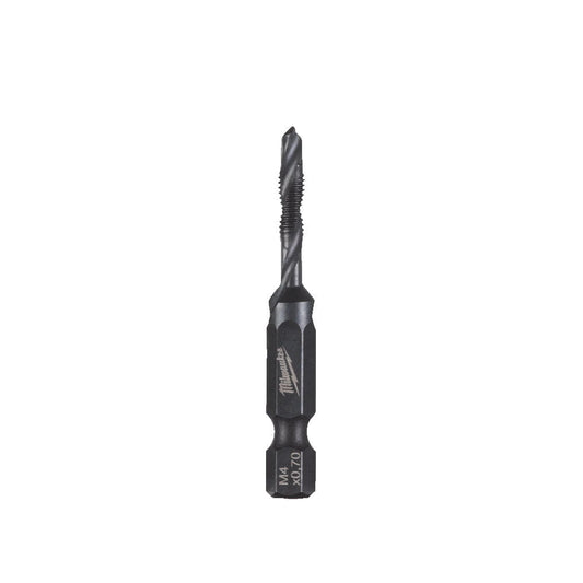 Kombi gwintownik HSS-G M4x52mm 1/4 hex, precyzyjne wiercenie i gwintowanie w metalu | 4932498262