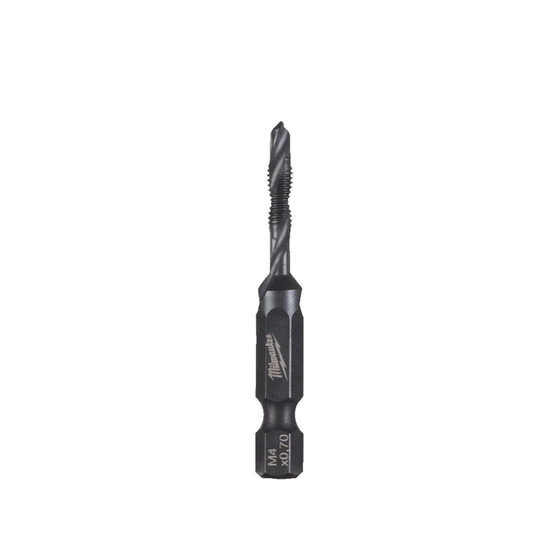 Kombi gwintownik HSS-G M4x52mm 1/4 hex, precyzyjne wiercenie i gwintowanie w metalu | 4932498262