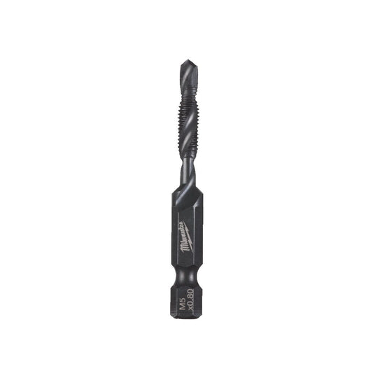 Kombi gwintownik HSS-G M5x57mm 1/4 hex, precyzyjne wiercenie i gwintowanie w jednym | 4932498263
