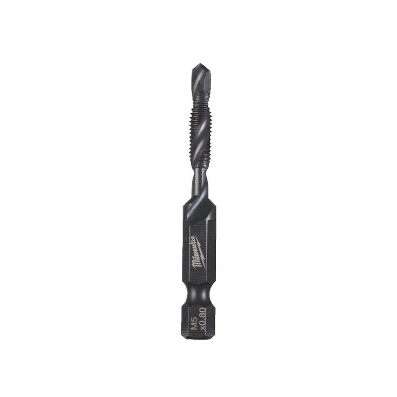 Kombi gwintownik HSS-G M5x57mm 1/4 hex, precyzyjne wiercenie i gwintowanie w jednym | 4932498263