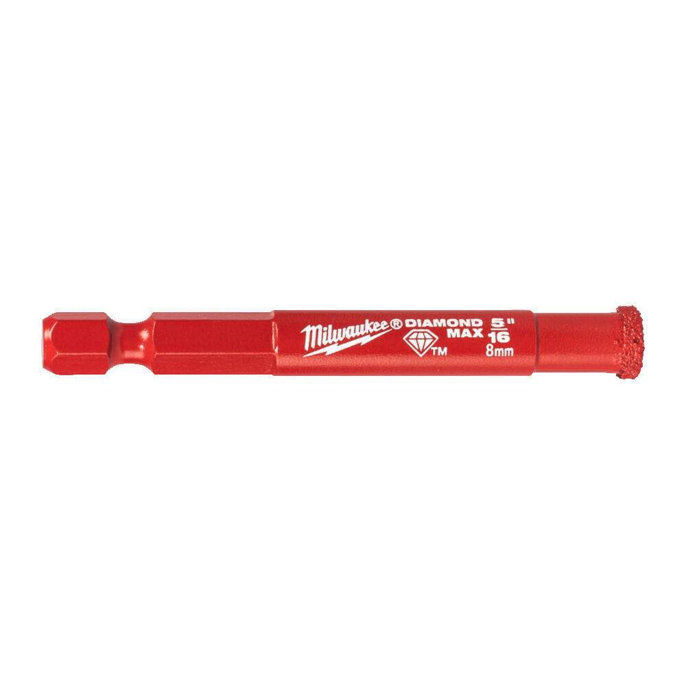 Wiertło diamentowe Diamond Max 8 mm 1/4" Hex do pracy na sucho i mokro | 4932498343