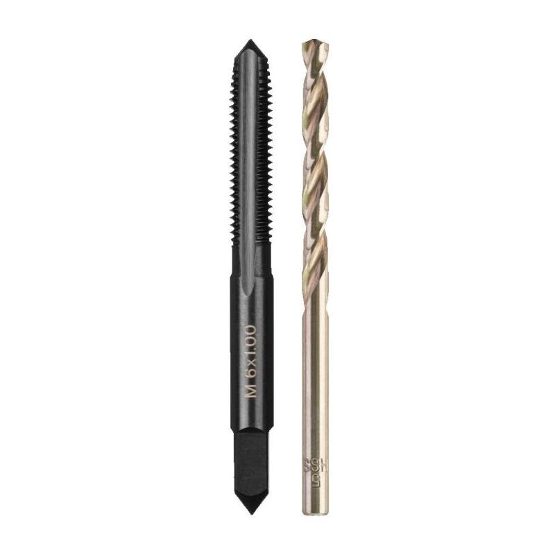Praktyczny zestaw do gwintowania M6x1 mm z wiertłem 5 mm | 4932500637