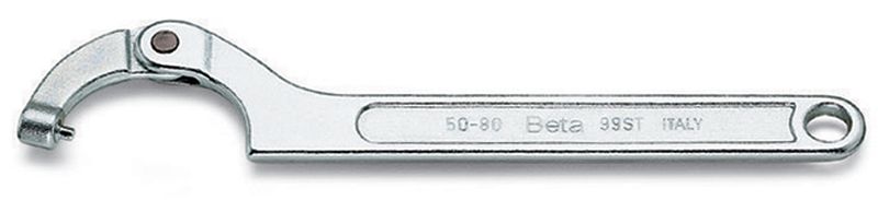 Klucz hakowy z bolcem przegubowy 80-120mm | 99ST/80-120