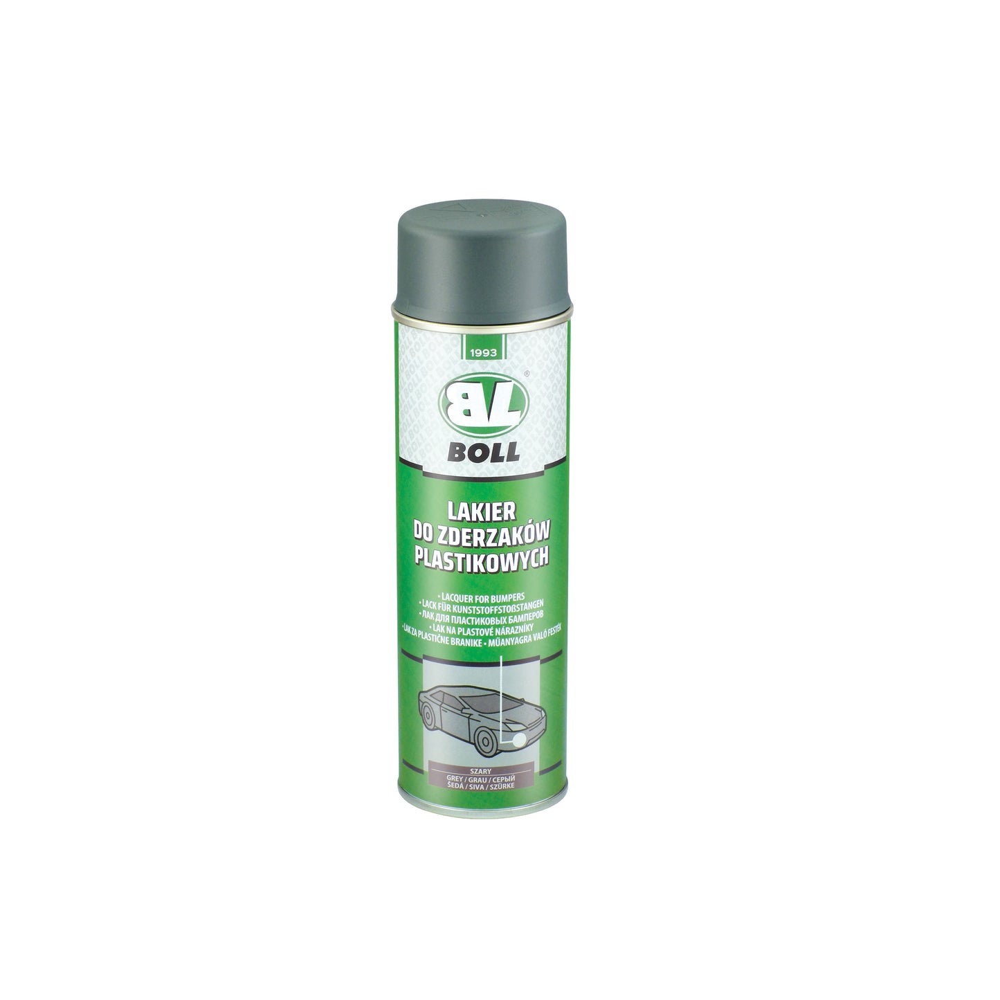 Lakier do zderzaków plastikowych szary spray 500ml | 001015 - Centrum Techniczne Gałązka