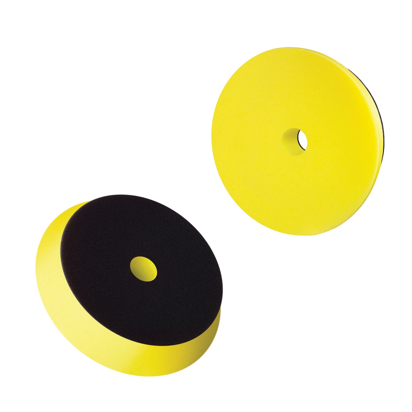 Gąbka do polerowania DUO na rzep 30mm żółta | 0030133 - Centrum Techniczne Gałązka
