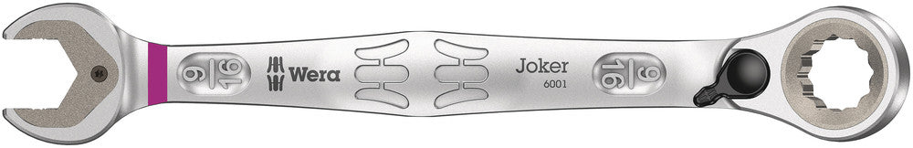 Klucz płasko-oczkowy z grzechotką 6001 Joker Switch Imperial, z przełącznikiem zmiany kierunku pracy, calowy 9/16"x187 | 05020079001 - Centrum Techniczne Gałązka
