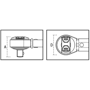 Klucz dynamometryczny z odczytem cyfrowym 40-200Nm 1/2" | 665/20 - Centrum Techniczne Gałązka