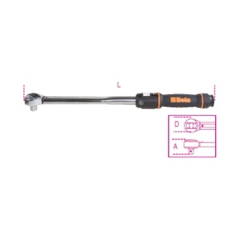 Klucz dynamometryczny klikowy 5-25nm 3/8" | 666N/2X - Centrum Techniczne Gałązka