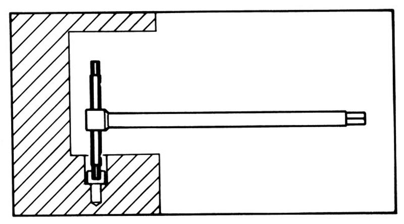 Klucz trzpieniowy typu T 2.5mm | 951/2.5