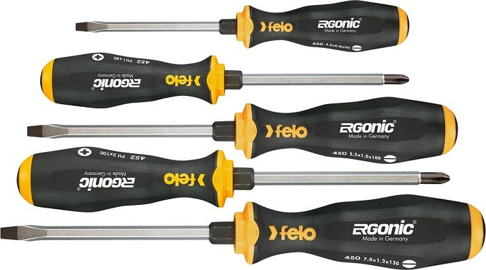 Zestaw 5 wkrętaków do pobijania z rękojeścią ERGONIC | 45095248